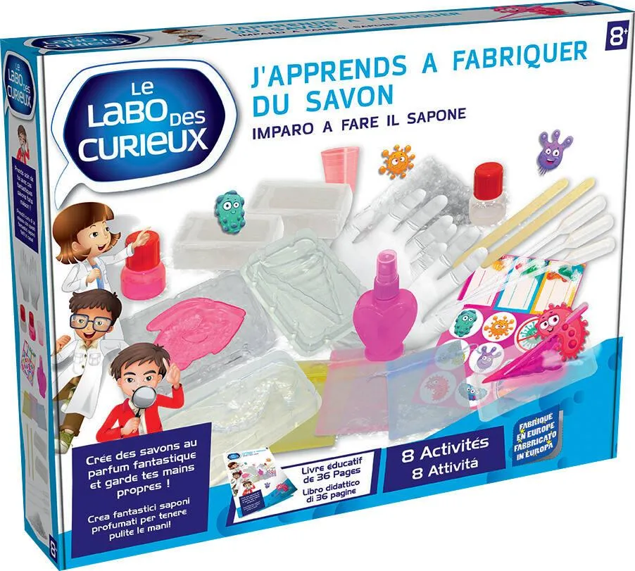 J'APPRENDS A FABRIQUER DU SAVON