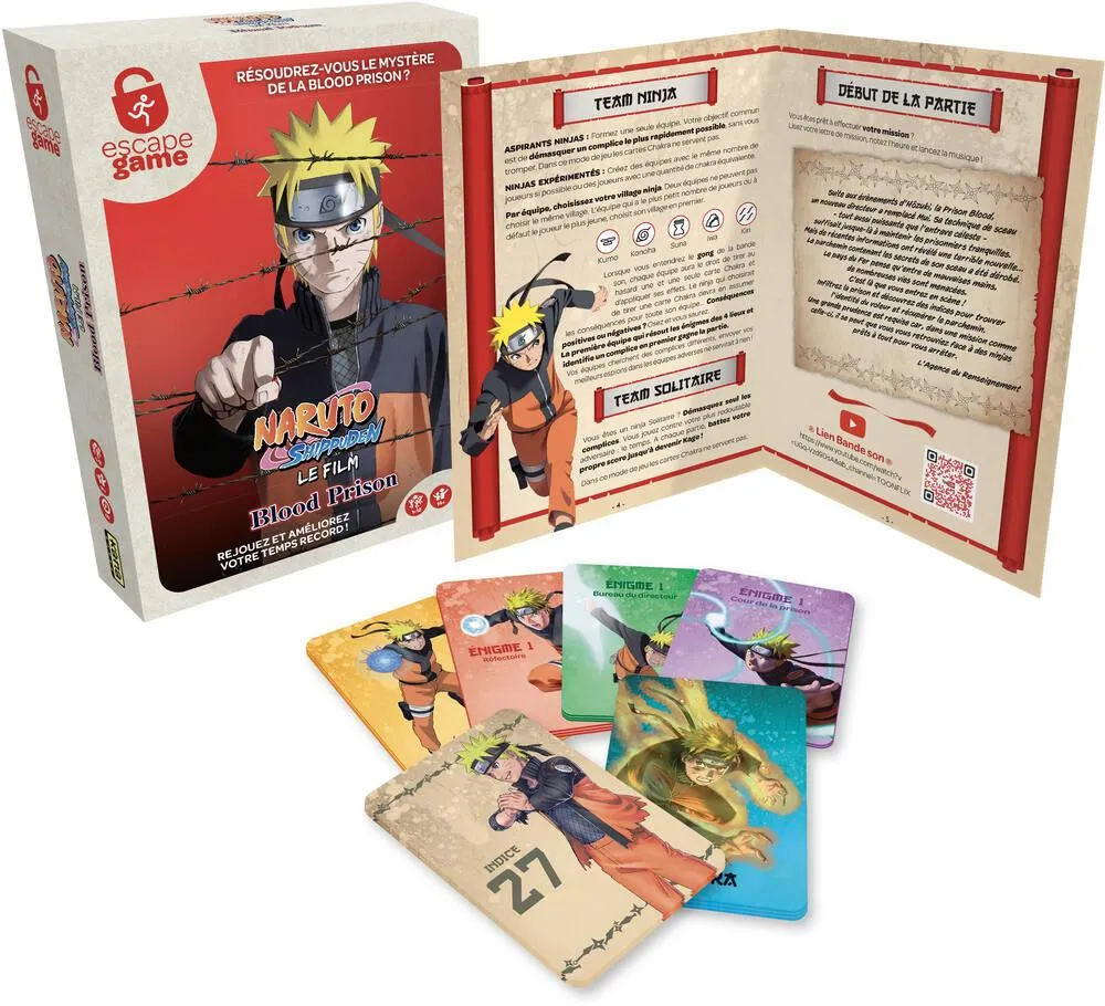 NARUTO SHIPPUDEN - BLOOD PRISON - ESCAPE GAME