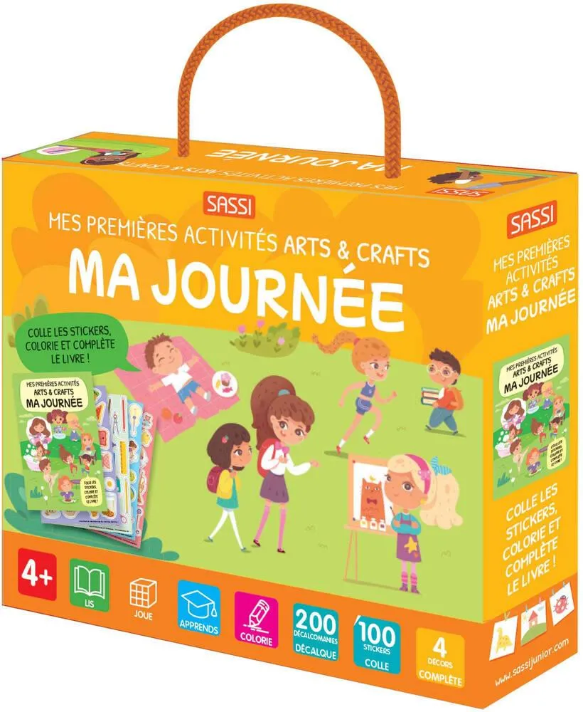 MES PREMIERES ACTIVITES ARTS ET CRAFTS MA JOURNEE