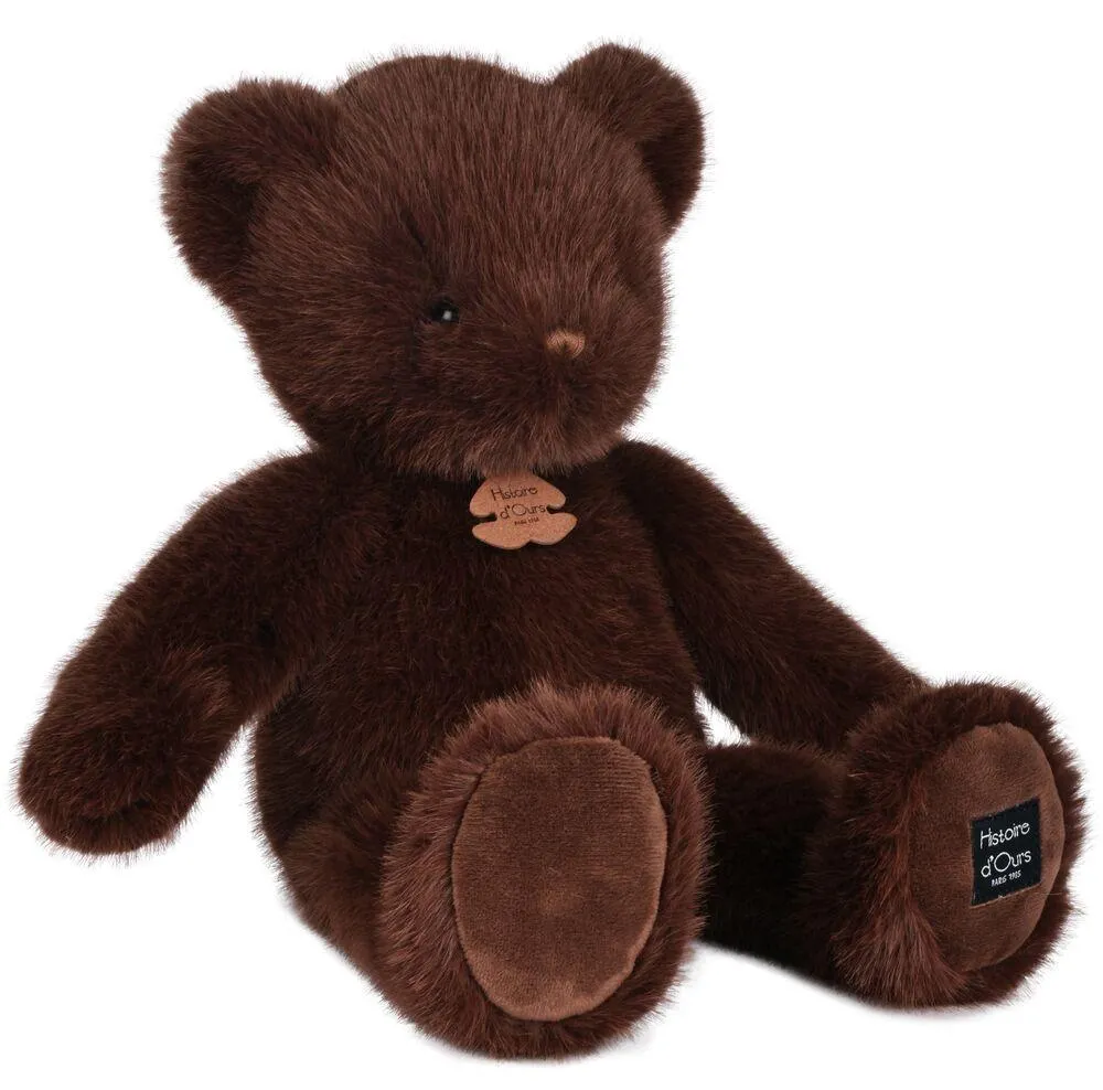 OURS CLEMENTIN CHOCO CRANBERRIES - 38 CM