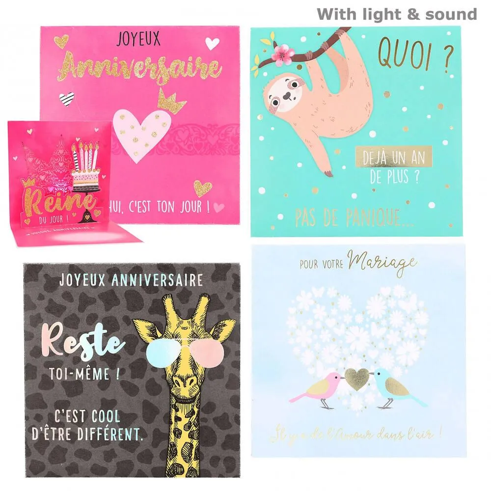 CARTES MUSICALES POP UP