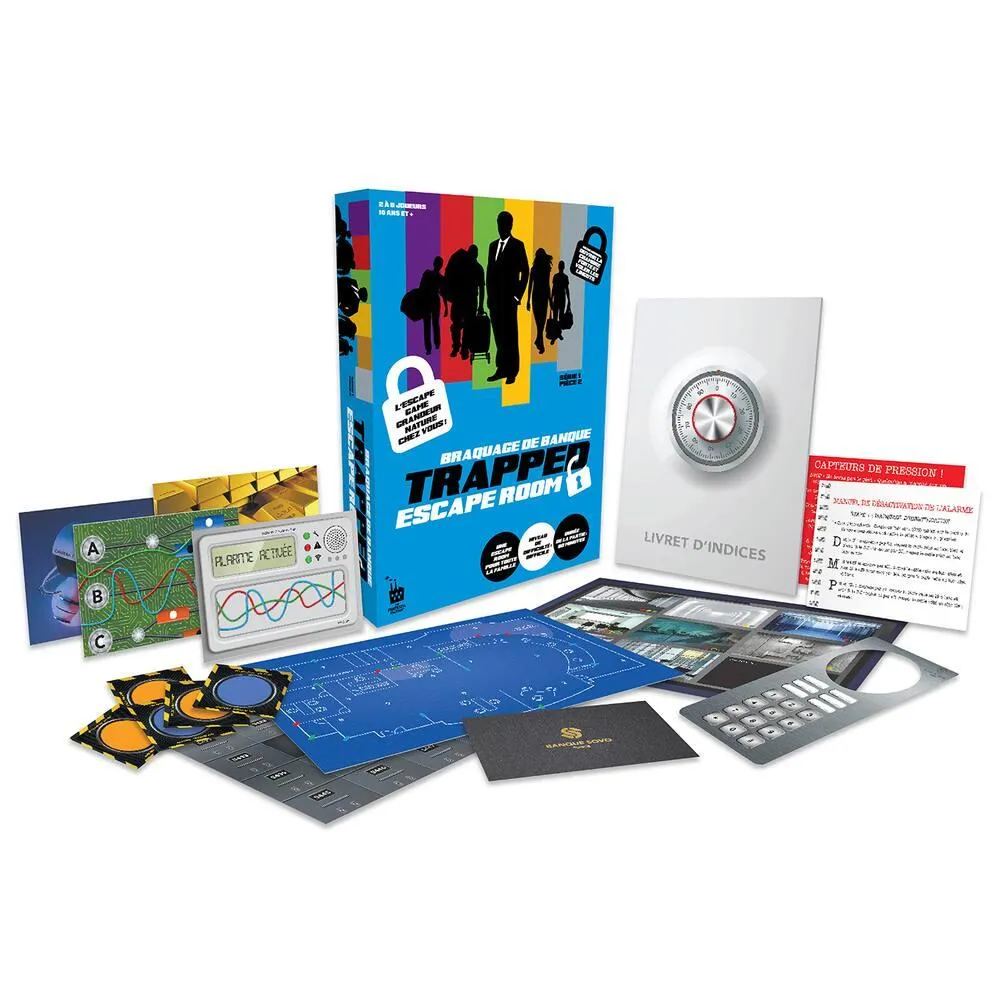 TRAPPED - BRAQUAGE DE BANQUE NIVEAU DIFFICILE