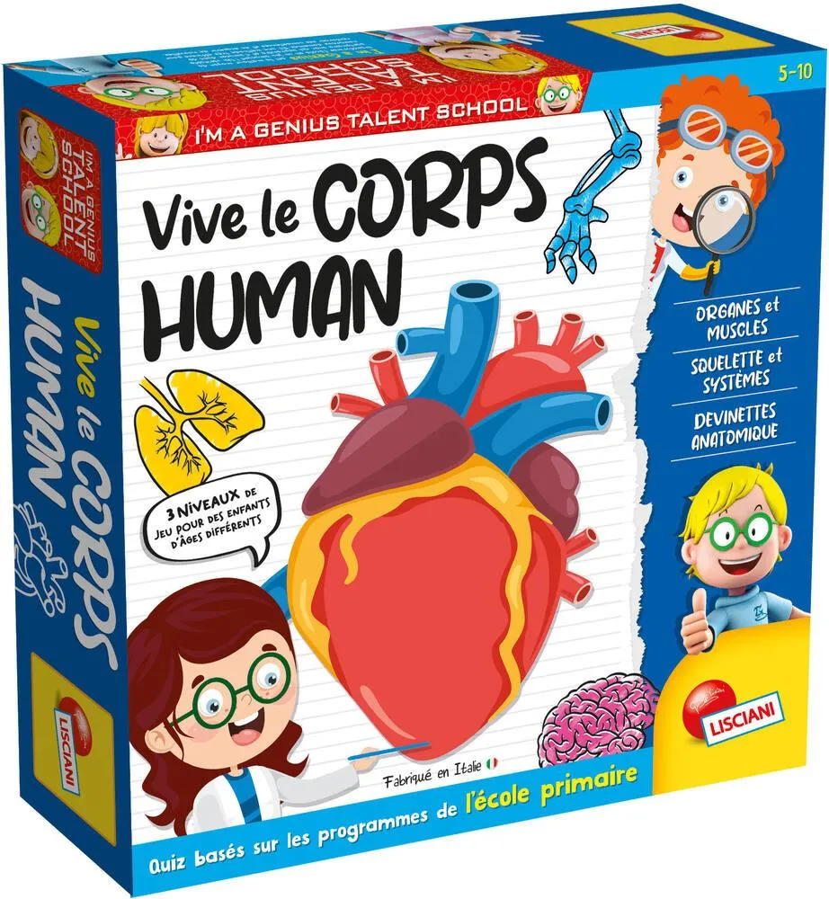 I'M A GENIUS TALENT SCHOOL - VIVE LE CORPS HUMAIN