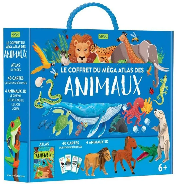 LE COFFRET DU MEGA ATLAS DES ANIMAUX