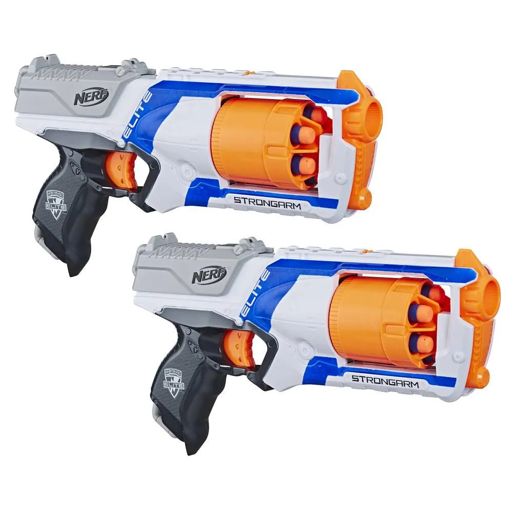 NERF ELITE  - PACK DE 2 BLASTERS STRONGARM