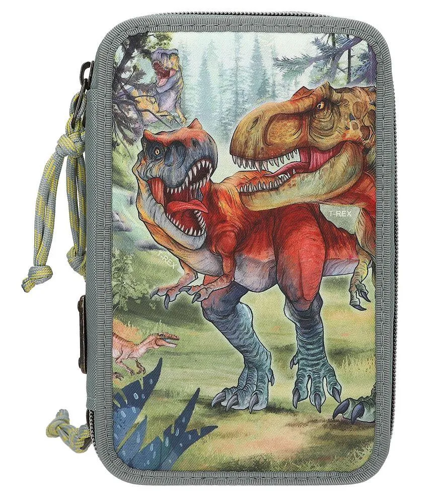 DINO WORLD TROUSSE A CRAYONS 3 COMPART