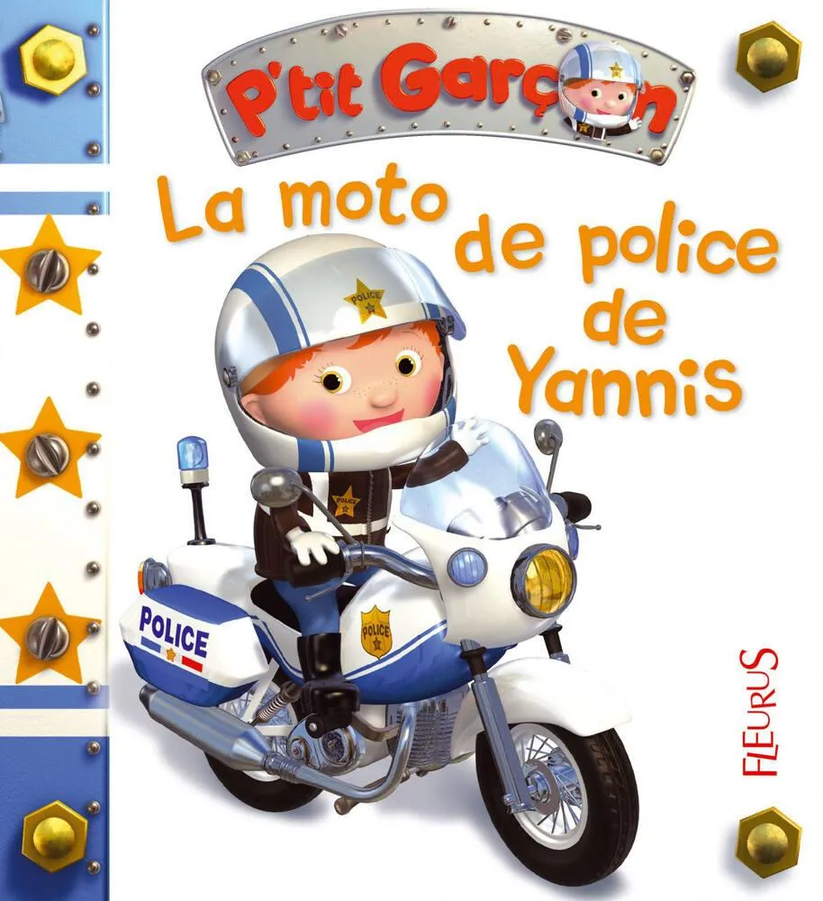 FLEURUS P'TIT GARCON - MOTO DE POLICE DE YANNIS