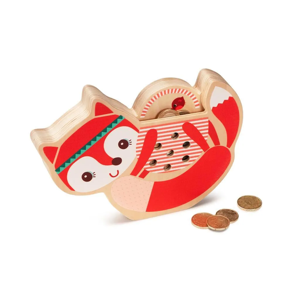 ALICE TIRELIRE EN BOIS