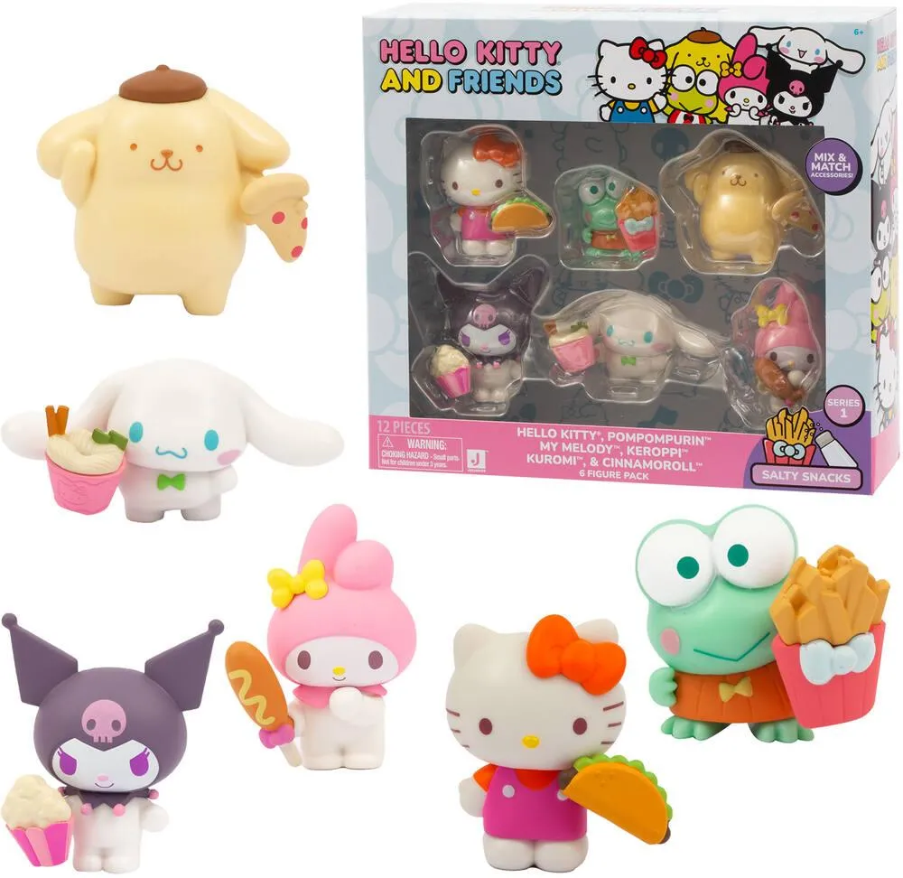 HELLO KITTY - COFFRET DE 6 PERSONNAGES DE 5 CM