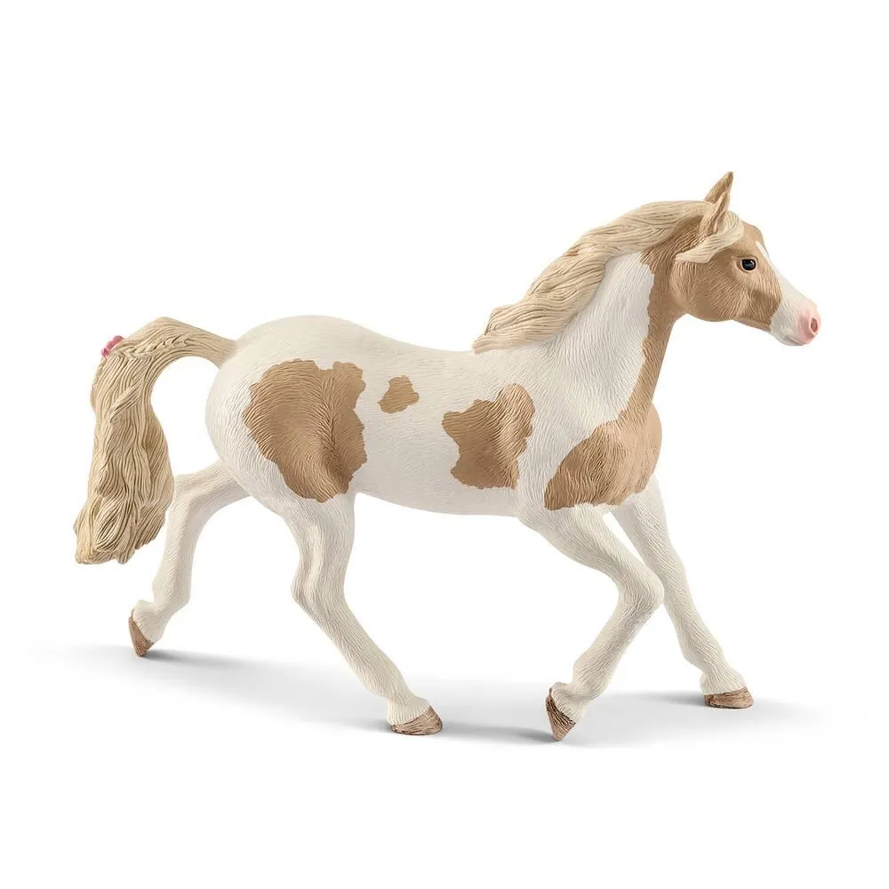 FIGURINE JUMENT PAINT HORSE