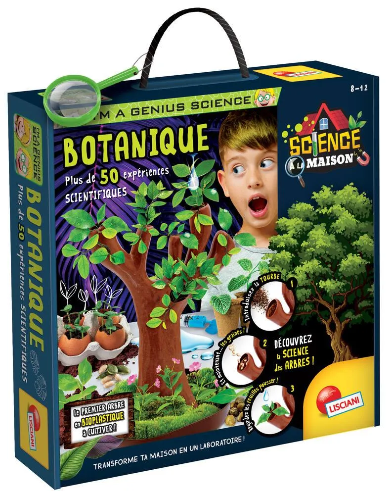 I'M A GENIUS SCIENCE -BOTANIQUE 50 EXPERIENCES ARBRE EN BIO-PLASTIQUE