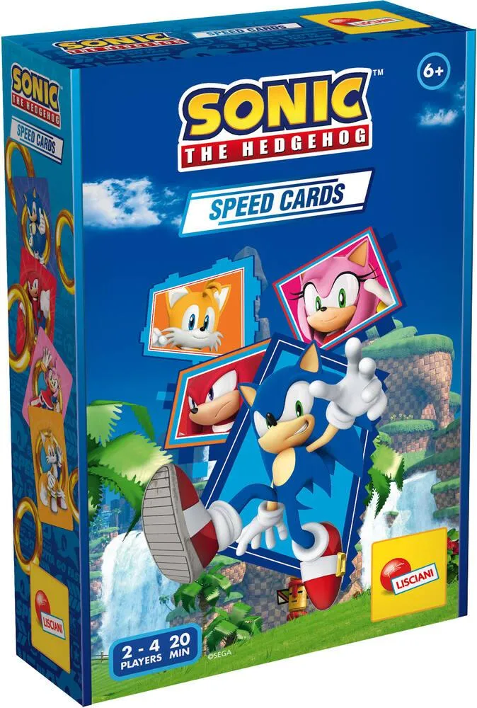 SONIC CARTES A JOUER SONIC BOOM