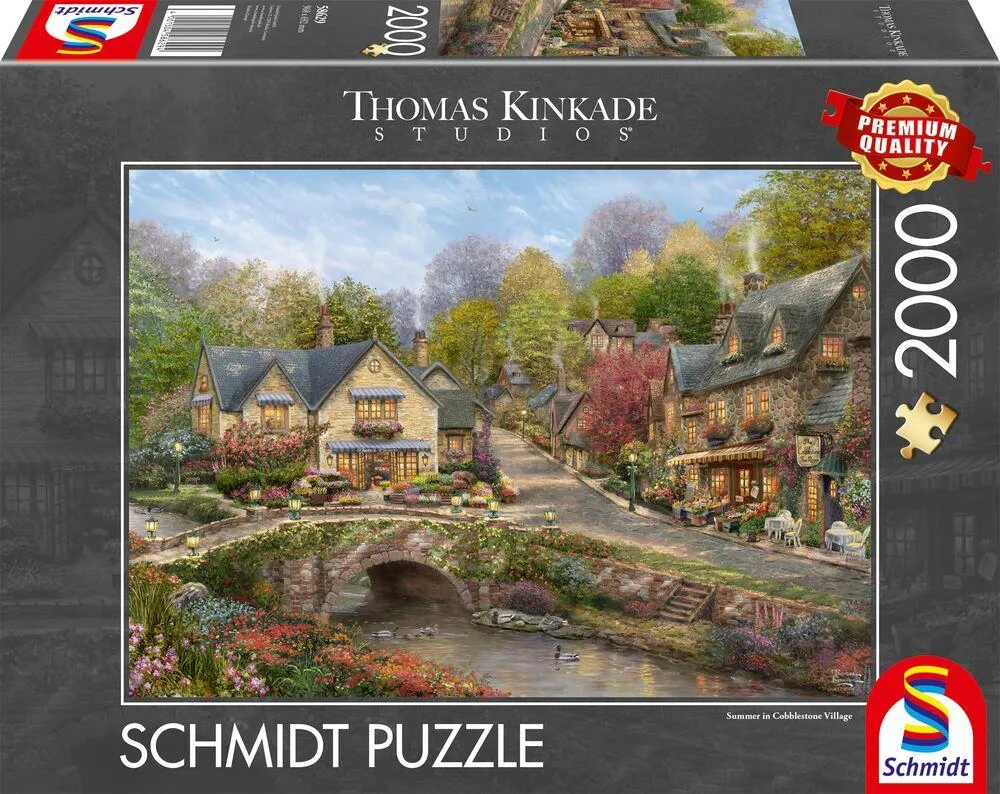 PUZZLE 2000 PIECES ETE A COBBLESTONE VILLAGE