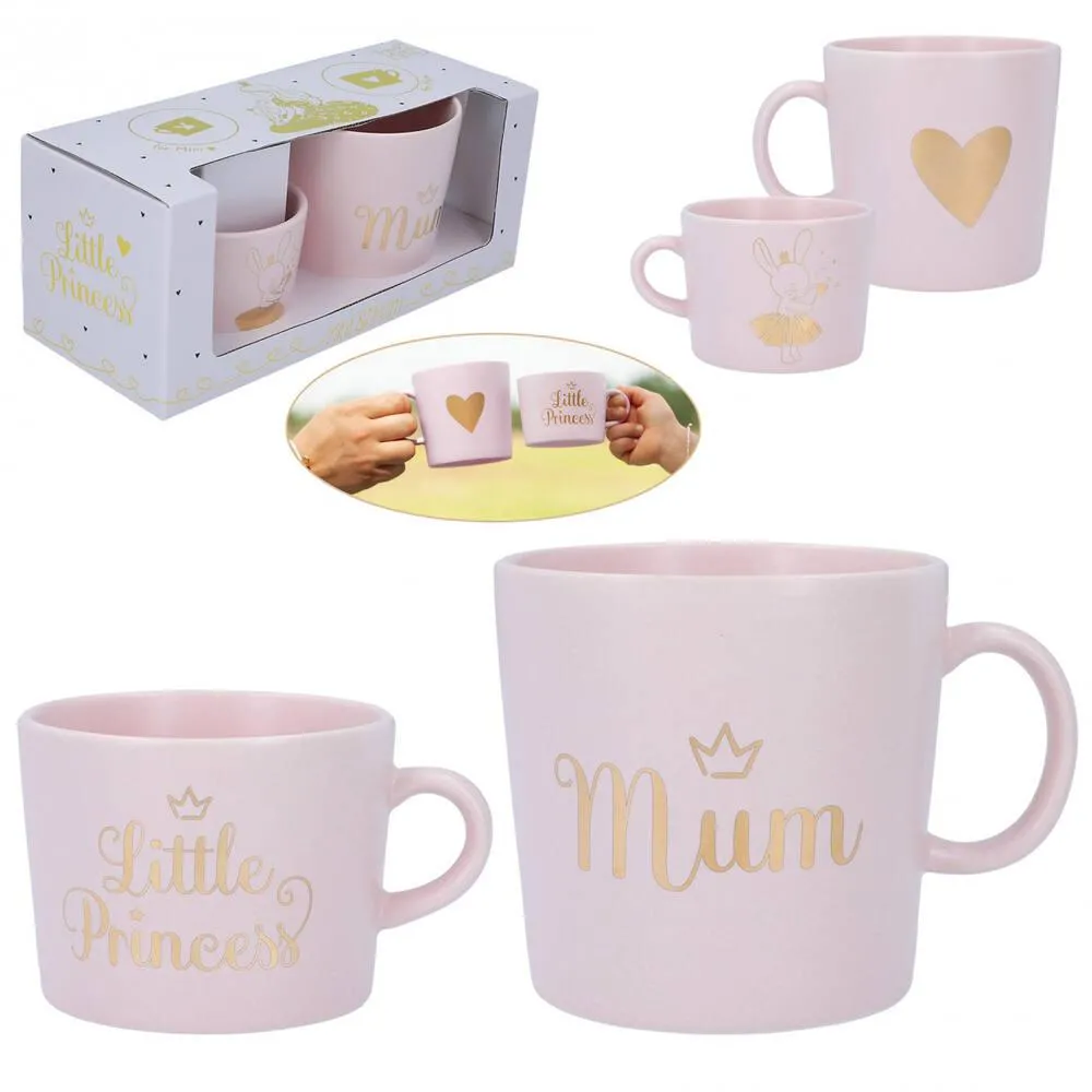 PRINCESSE MIMI SET TASSES MINI ET MUM
