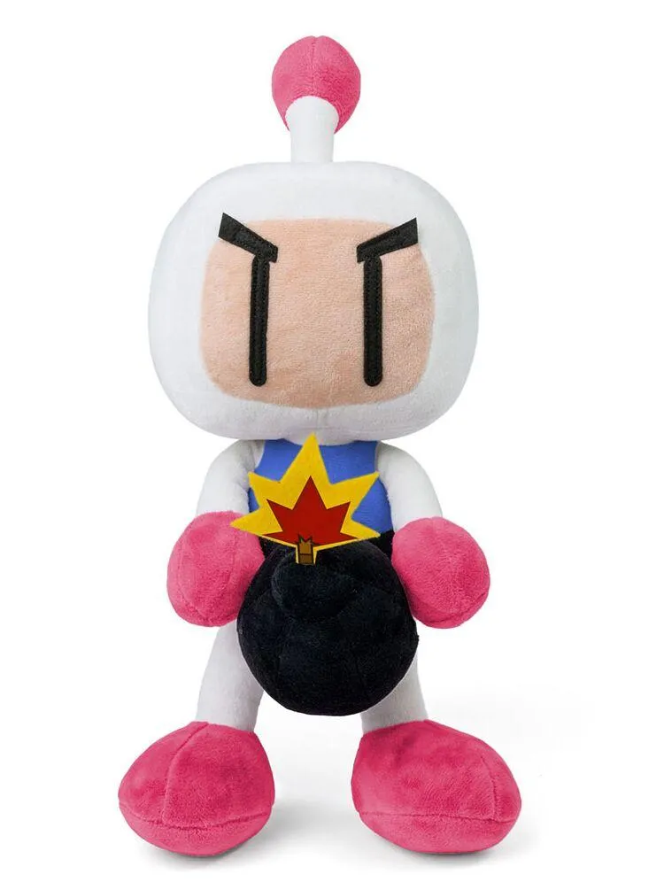 PELUCHE BOMBERMAN ET SA BOMBE - BOMBERMAN