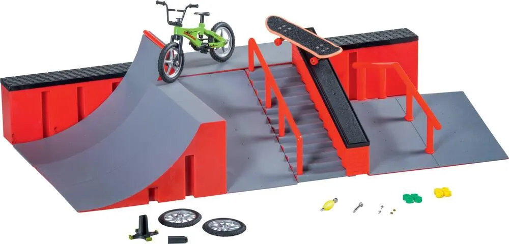 MON GRAND SKATEPARK ET SES MODULES