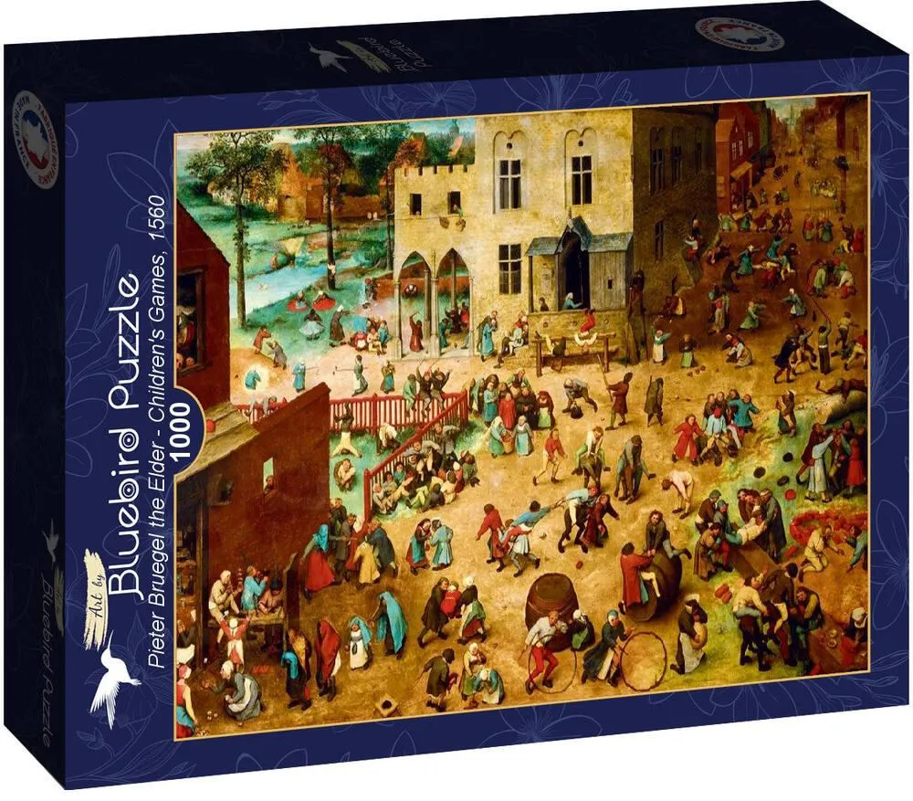PIETER BRUEGEL THE ELDER -  PUZZLE 1000 PIECES CHILDREN'S GAMES, 1560