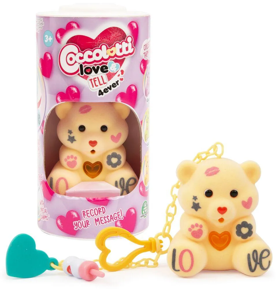 COCCOLOTTI - LOVE & TELL 4 EVER - JAUNE