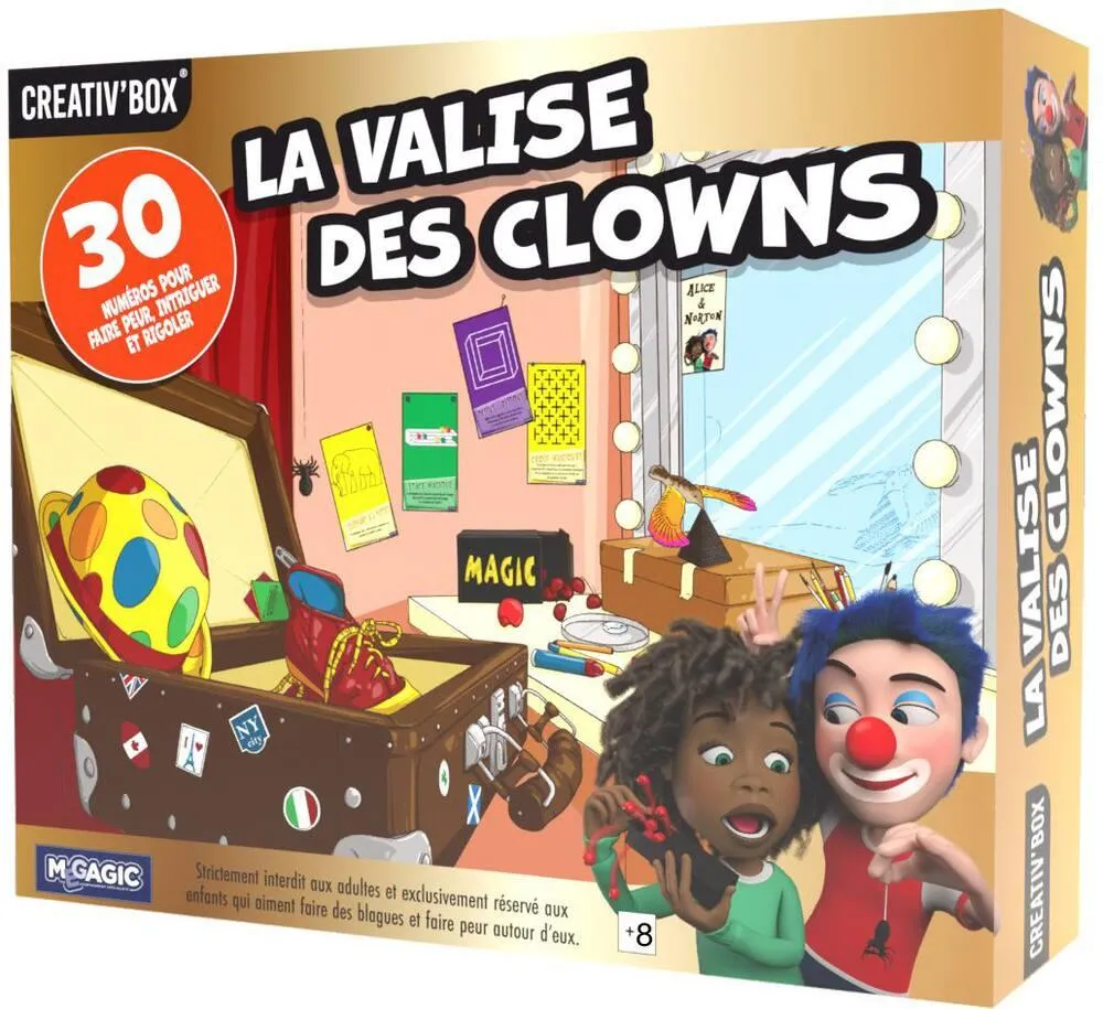 CREATIV'BOX - LA VALISE DU CLOW