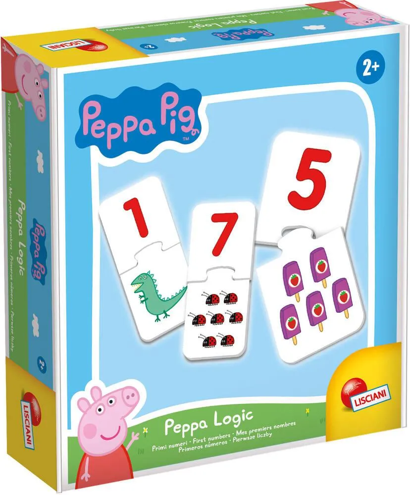 PEPPA PIG LOGIC 2 TITRES ASSORTIS - NOMBRES ET COULEURS