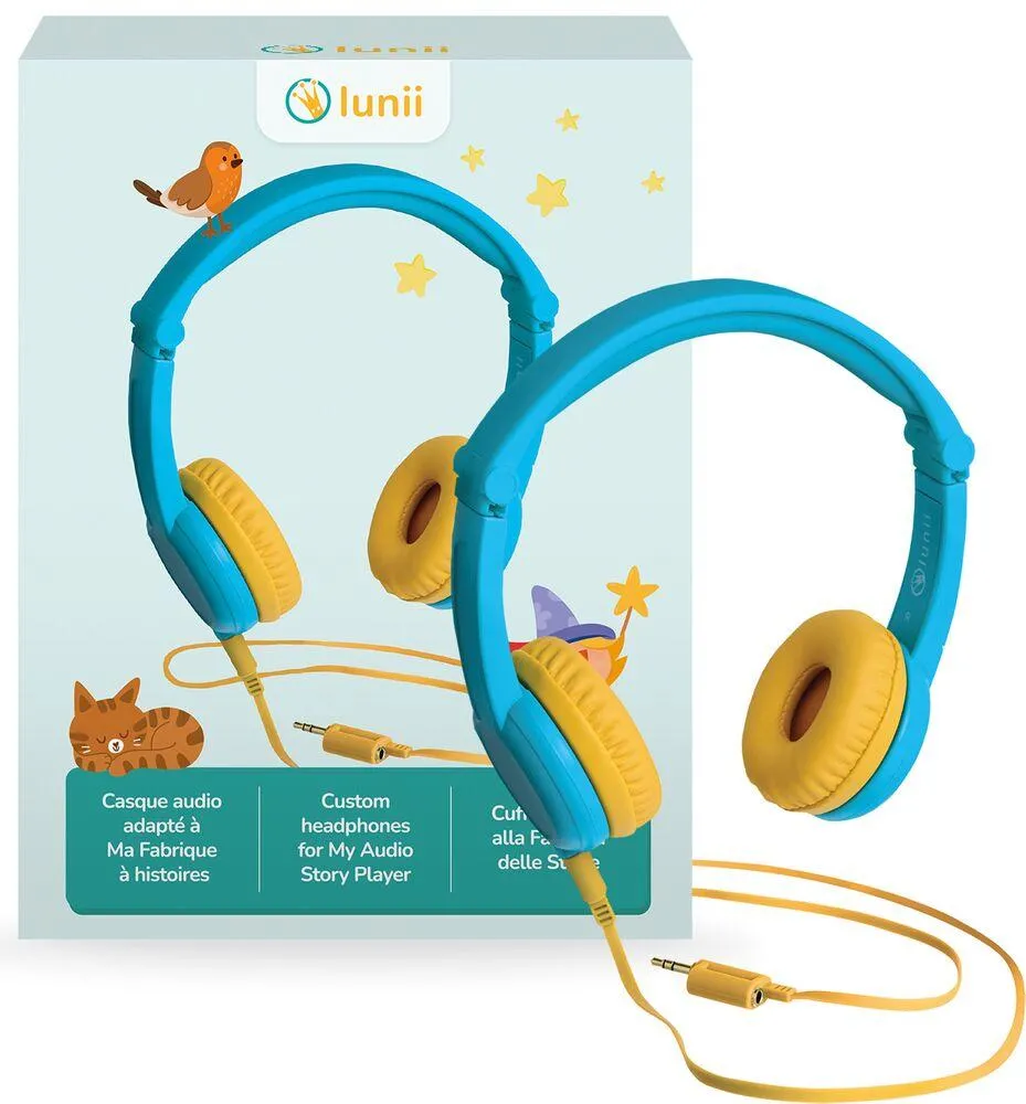 LUNII - CASQUE AUDIO BLEU