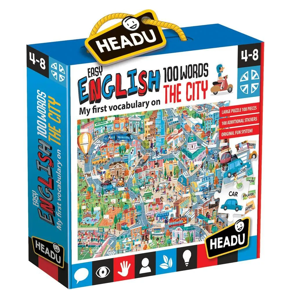 EASY ENGLISH 100 WORDS CITY