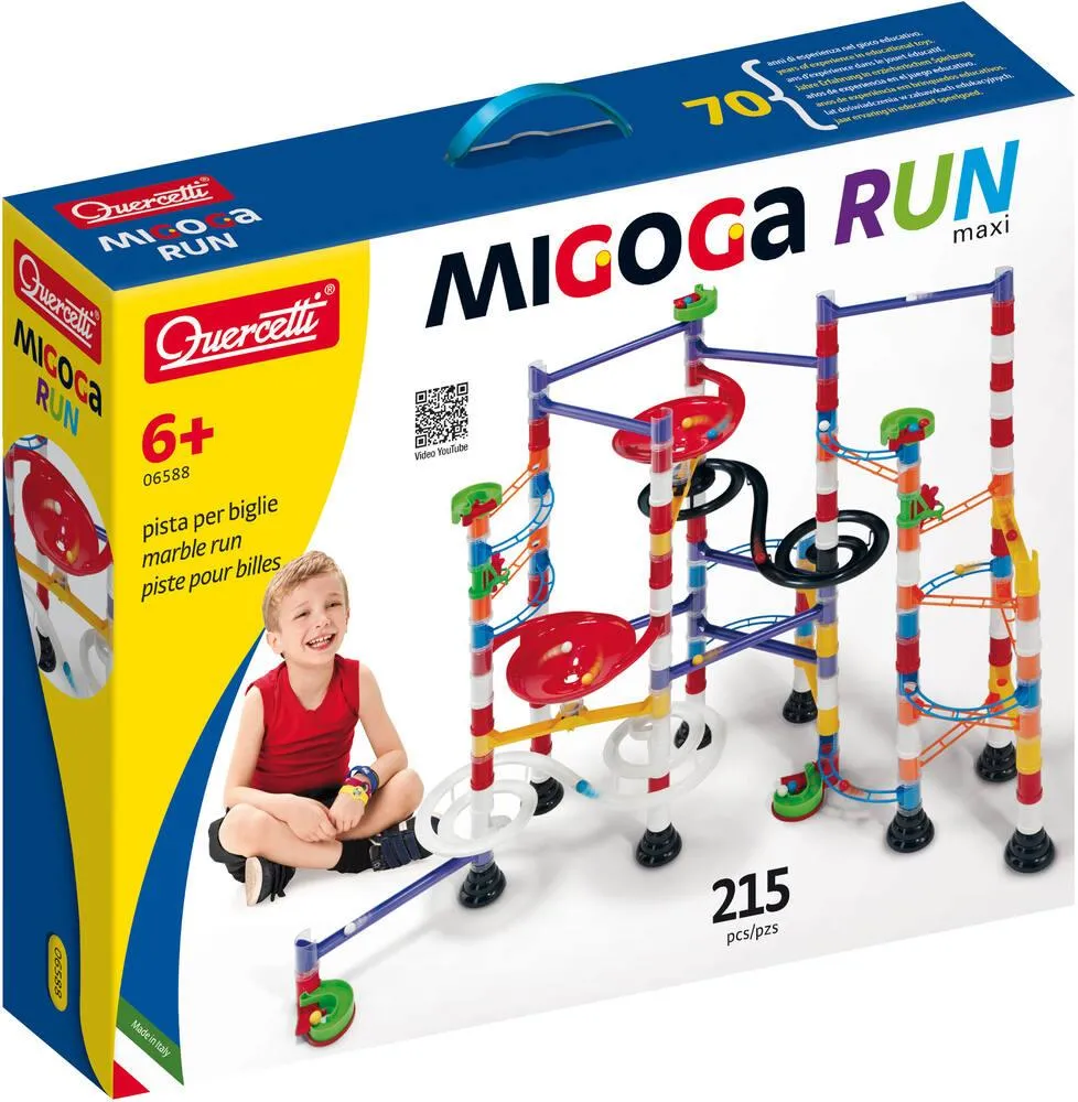PISTE POUR BILLES 213 PIECES - MIGOGA MARBLE RUN MAXI