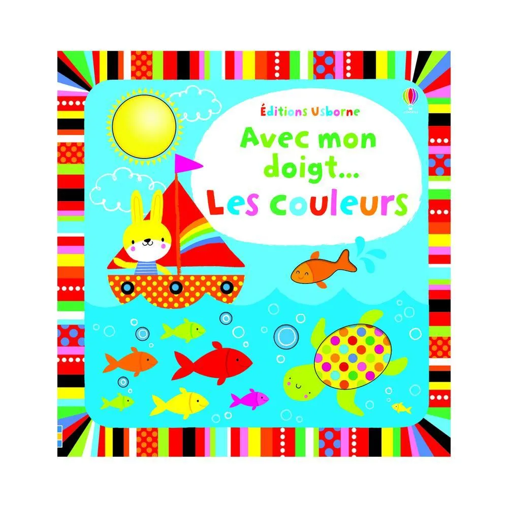 LIVRE AVEC MON DOIGT LES COULEURS