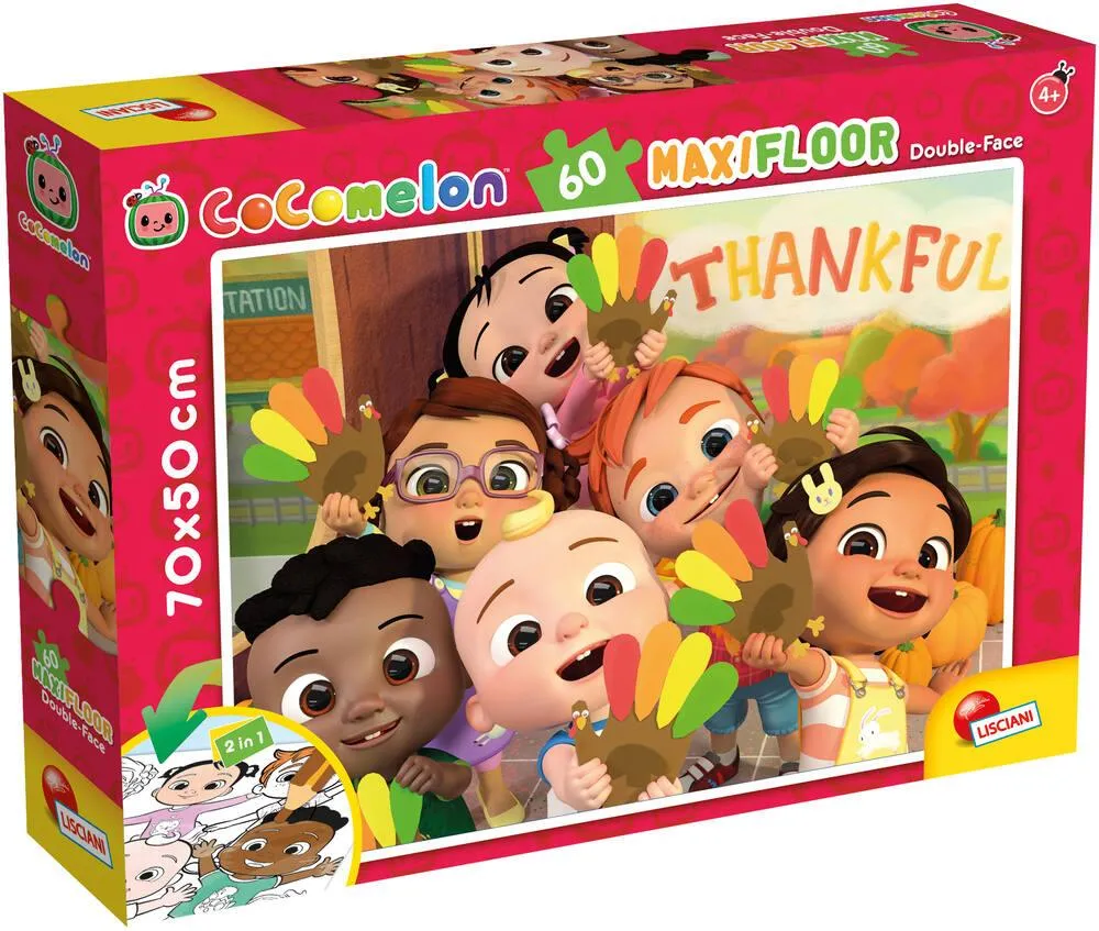 COCOMELON PUZZLE 60 PIECES 2 EN 1 - COMPTE SUR MOI !