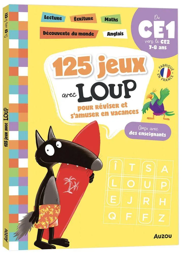 125 JEUX  AVEC LOUP DU CE1 AU CE2