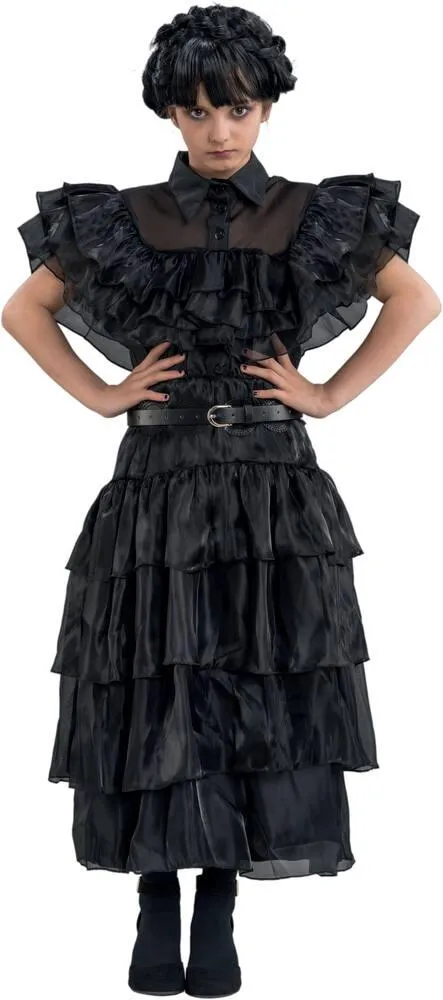 MERCREDI - ROBE DE BAL NOIRE TAILLE 152 CM