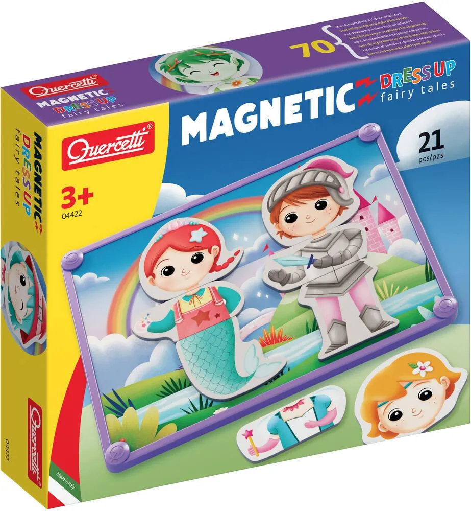 MAGNETIC DRESS UP PUZZLE 21 PIECES - CONTES DE FEES