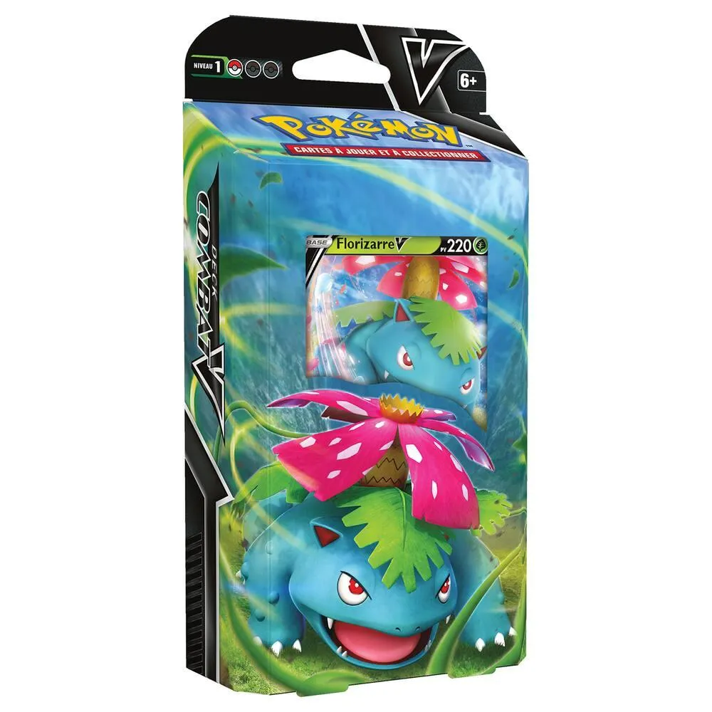 KIT D'INITIATION - POKÉMON FLORIZARRE V OU TORTANK V FEVRIER 2021