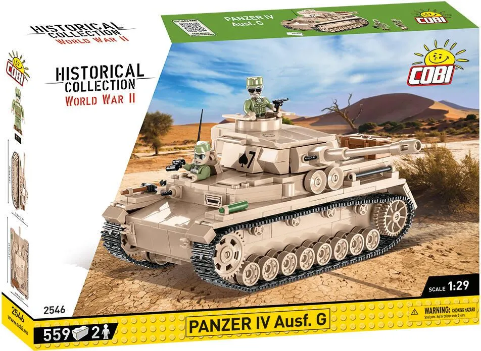 CHAR ALLEMAND PANZER IV AUSF.G AFRIKA KORPS 1:29