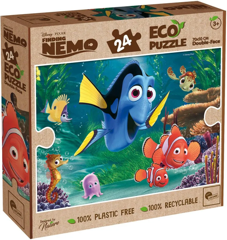 DISNEY  NEMO PUZZLE 24 PIECES 2 EN 1