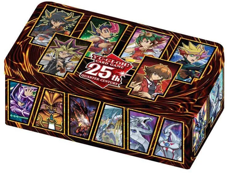 YU GI OH - MEGA TIN 25TH ANNIV TIN - DUELING HEROE