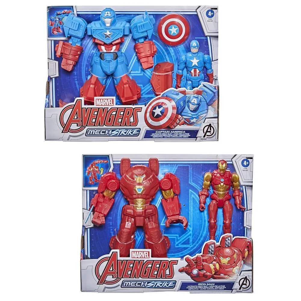 MARVEL - AVENGERS - FIGURINE - MECH STRIKE DELUXE