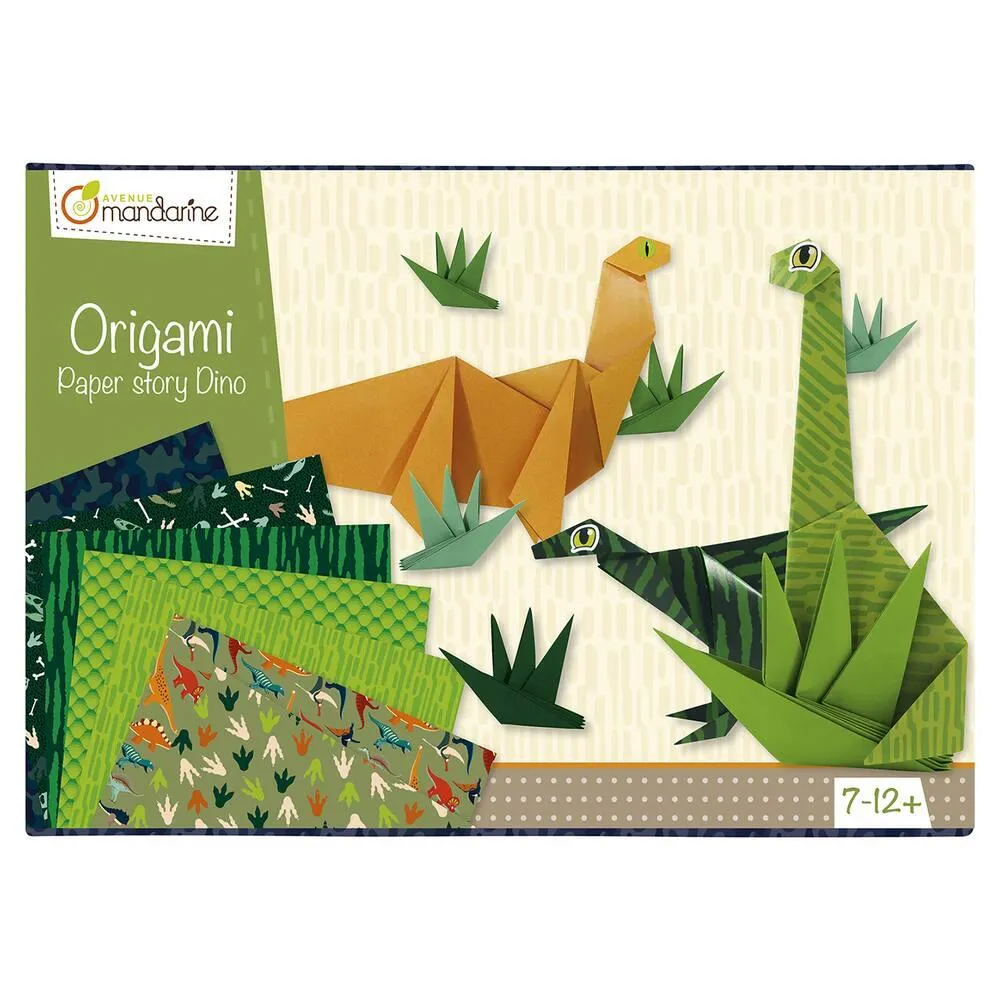 BOITE CREATIVE, ORIGAMI DINO