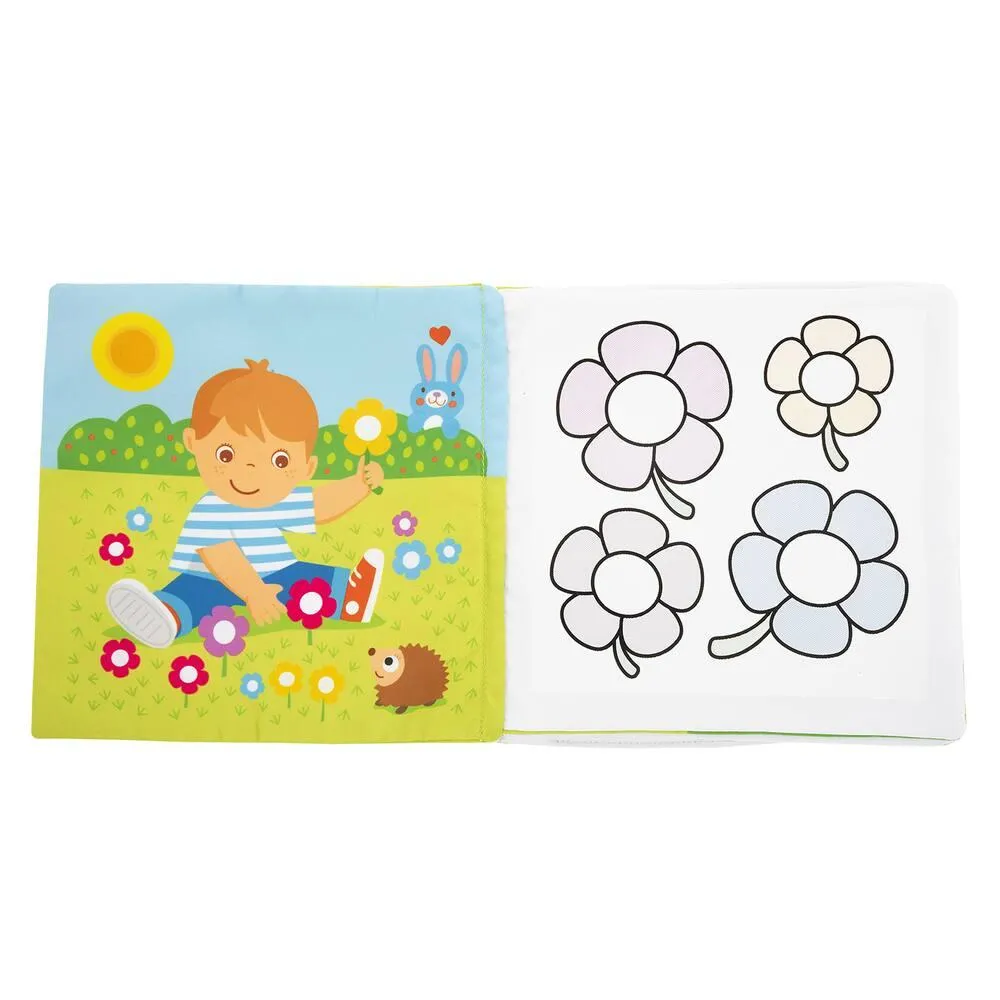 BABY SENSES - LIVRE DES SAISONS A COLORIER