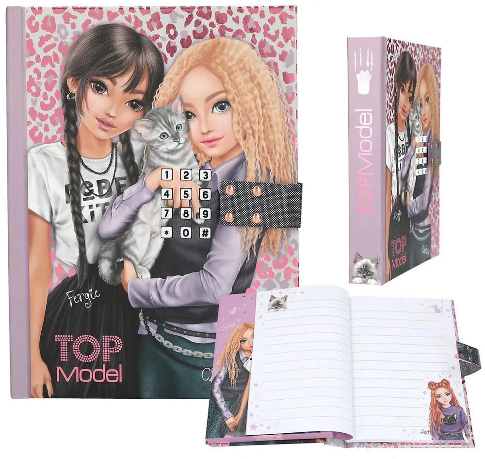 TOPMODEL JOURNAL SECRET AVEC SON REBEL KITTY