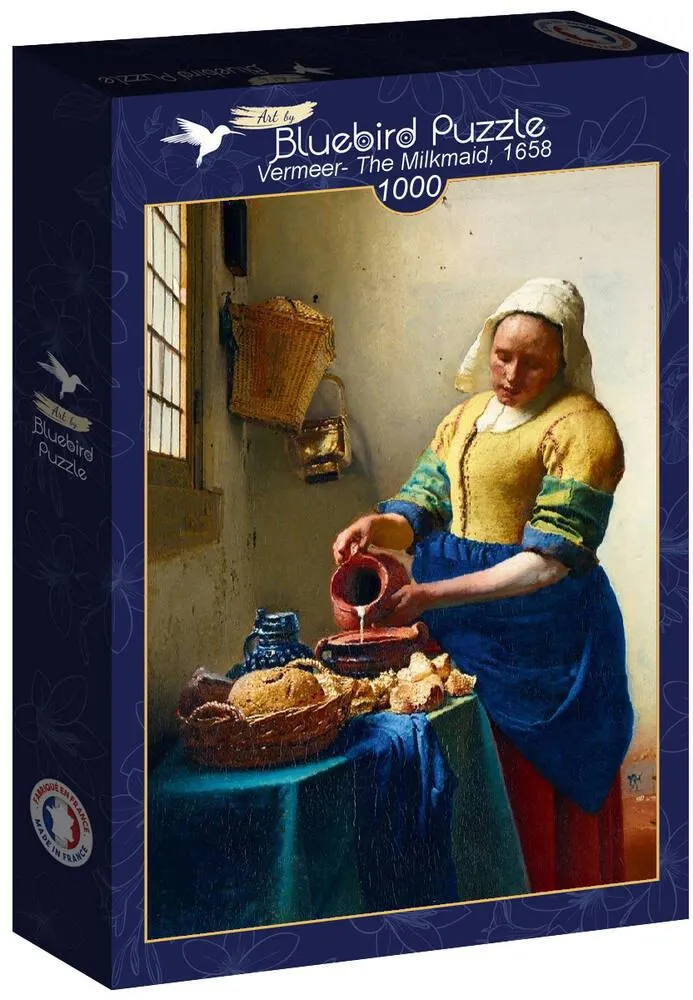 VERMEER- THE MILKMAID, 1658