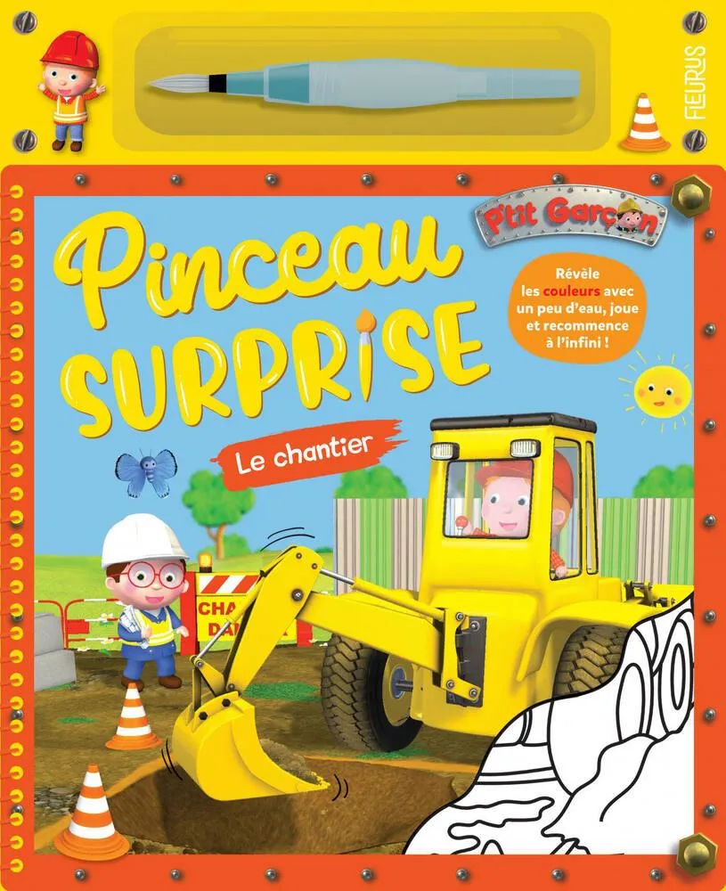 FLEURUS PINCEAU SURPRISE P'TIT GARCON - LE CHANTIER