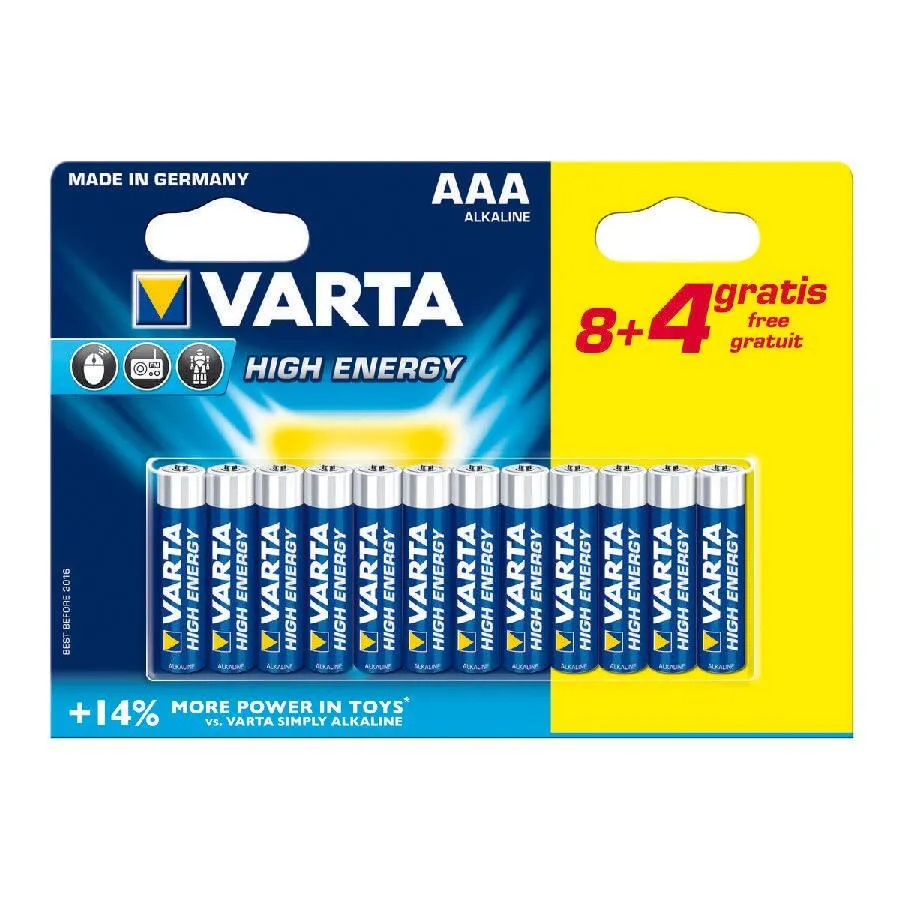 VARTA - PILE  LONGLIFE POWER AAA - LR03