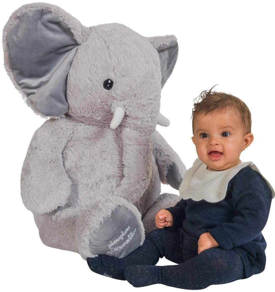 PELUCHE JOJO MON ELEPHANT GEANT