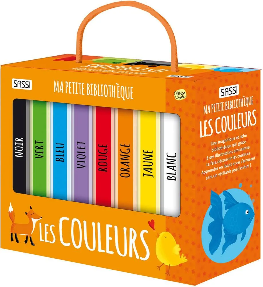 MA PETITE BIBLIOTHEQUE LES COULEURS