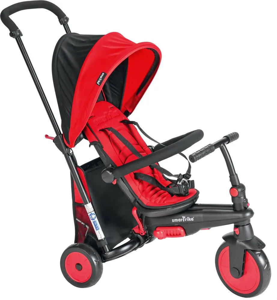 TRICYCLE EVOLUTIF PLIABLE 6 EN 1 STR3 ROUGE
