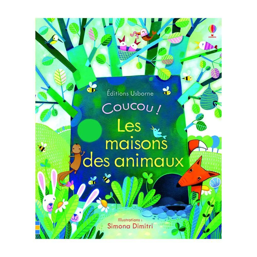 LIVRE COUCOU - MAISONS DES ANIMAUX