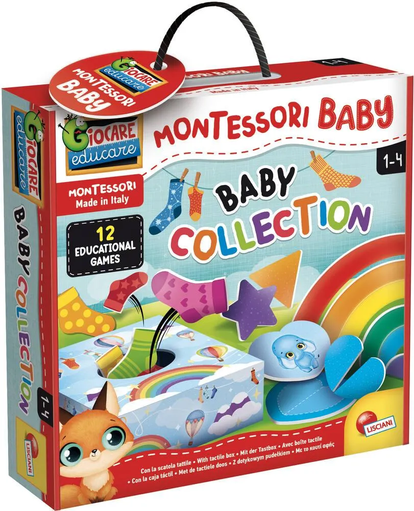MONTESSORI BABY COLLECTION 12 JEUX EDUCATIFS