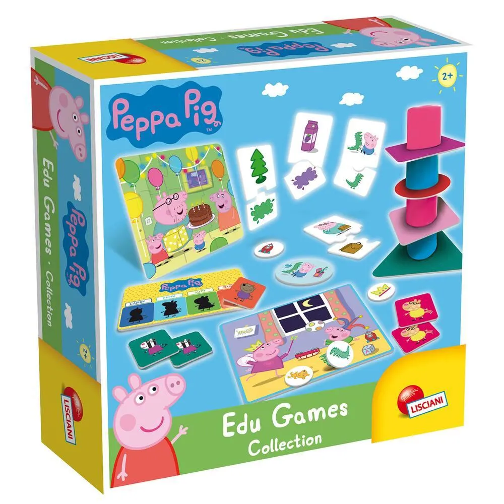PEPPA PIG COLLECTION DE JEUX EDUCATIFS