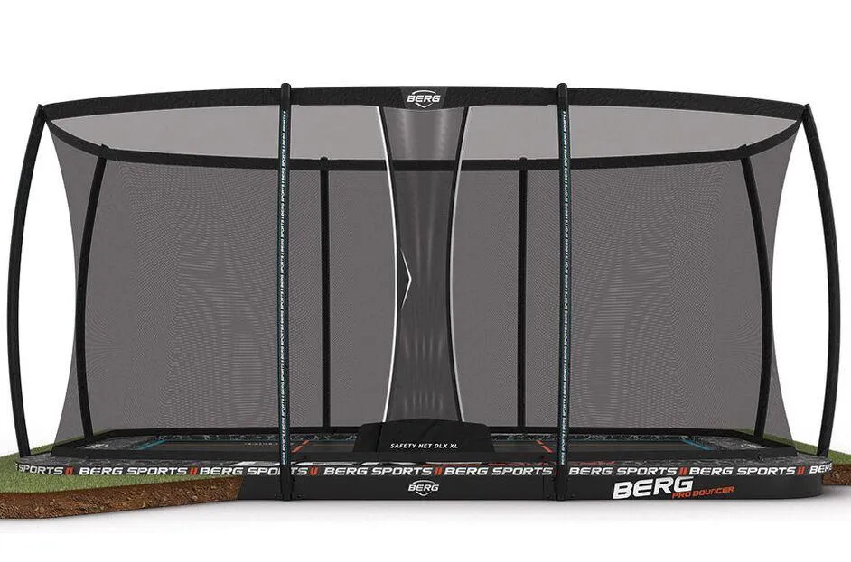 BERG SPORTS ULTIM PRO BOUNCER FLATGROUND 500  SAFETY NET XL